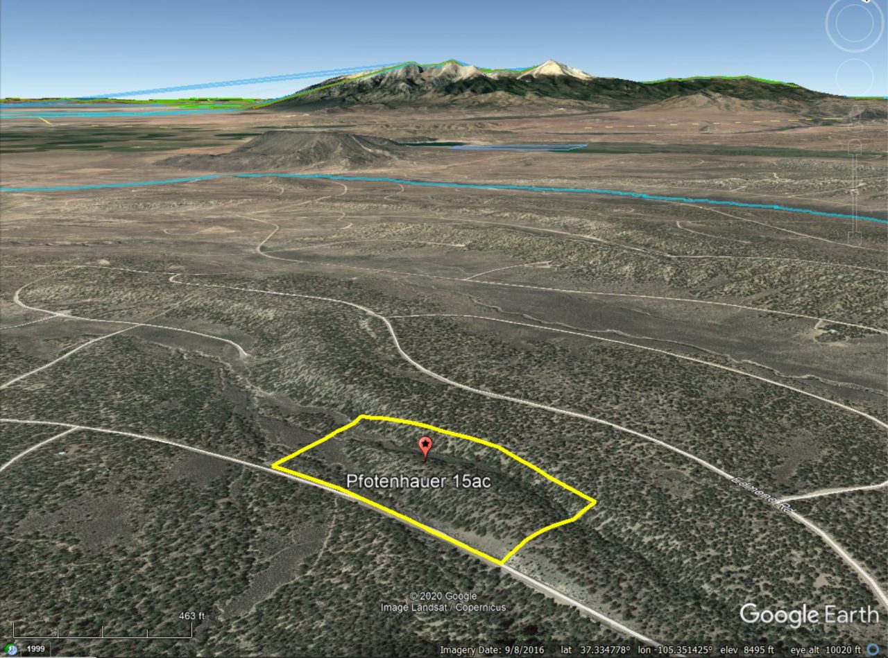 SOLD ->Spread out on 15 acres in Sangre de Cristo Ranches!